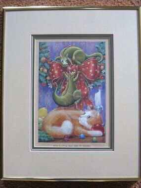 Randal Spangler Signed 1991 With A Little Help From my Friends Print # 161/500